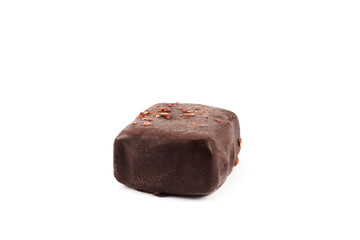 Chocolate candy isolated