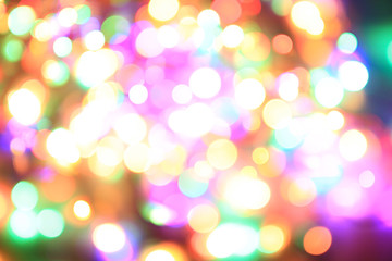 Obraz premium color christmas lights texture