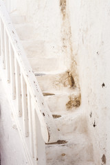 BARANDILLA DE LA ESCALERA BLANCA