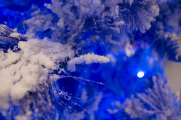  Christmas. Merry Christmas. New Year 2019. Christmas decorations and toys. Christmas tree. Christmas lights.