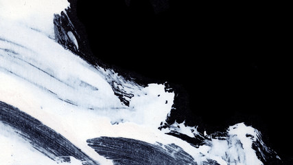 White expressive brush strokes for creative, innovative, interesting backgrounds in zen style