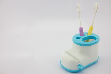 Toothbrush holder Shoe shape