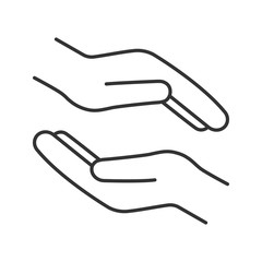 Charity linear icon