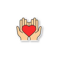 Obraz premium Charity patch