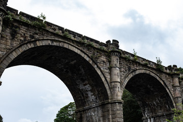 Victorian stone bridge with lage curves