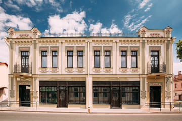 Grodno, Belarus. House Of Merchant Kreutzer On Sotsialisticheska