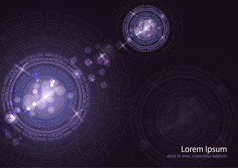 Vector abstract background, design, technology communication, concept, digital business. Template for presentation.