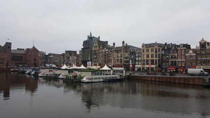 Amsterdam city view