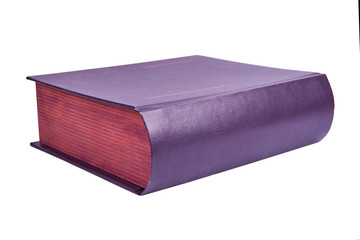 Big book isolated on white background