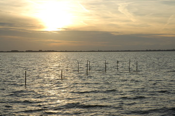 Sonnenuntergang am Ijsselmeer