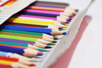 color pencil set in the box