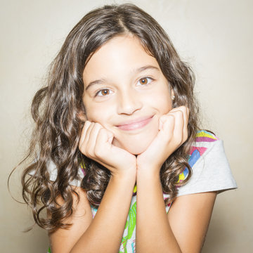 Retrato de ni&ntilde;a