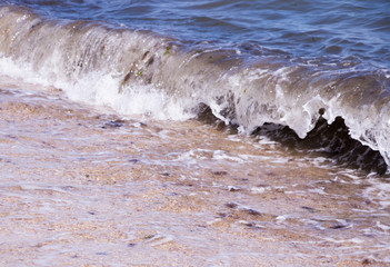  water, nature, wave, sea, waves, ocean, cold, blue, beach, white, foam, landscape, tina, abstract, beach, splash, cascade, seashells, coast