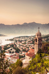 Obraz premium Church of Our Lady of Remedy Kotor Montenegro 2018