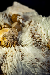 Albite with lepidolite