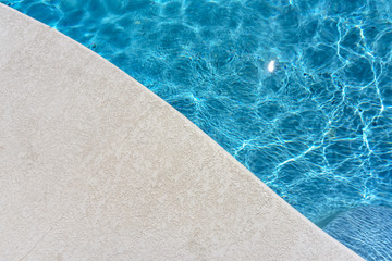 swimming pool and concrete patio background