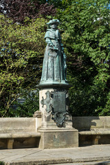 Obraz premium Fräulein-Maria-Denkmal in Jever in Friesland