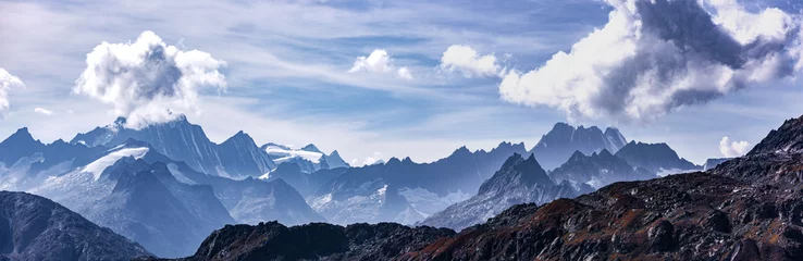 Fotobehang Zwitserse bergen © by-studio