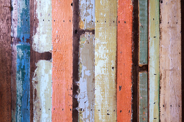 Old wooden floor or wall paint