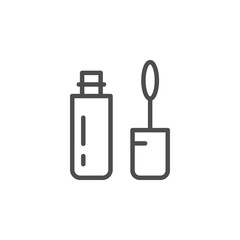 Mascara line icon