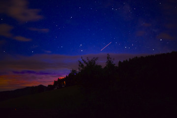 Sonnenuntergang im Schwarzwald