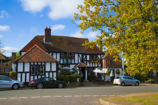 The White Horse Pub, Shere.Surrey,England