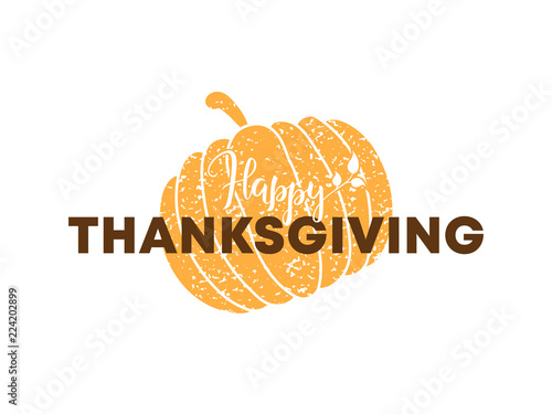 vector thanksgiving greeting card flyer banner or poster template