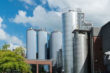Silos des Friesischen Brauhauses in Jever in Friesland