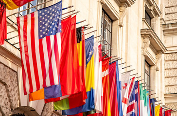 Flaggenparade