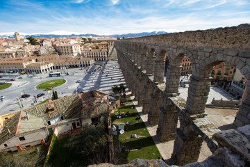 Obraz premium Aqueduct of Segovia