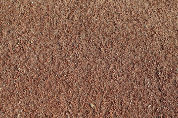 The texture of a rustic color rubber mat on a close view.
