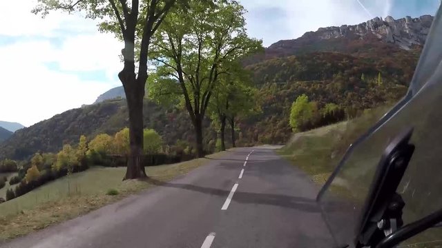 Franz&ouml;sische Alpen - Vercor - Fahrt von Clelles nach Die - Chatillon en Diois
