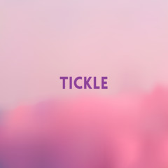 pink square blurred background - clouds sunset colors