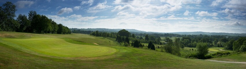 Fototapeta na wymiar Golf course in Surrey, England, UK