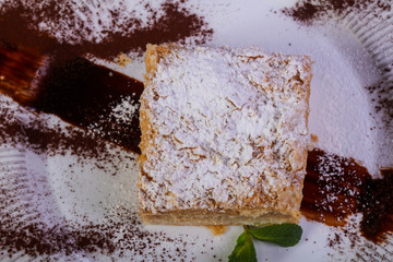 Fototapeta premium Tasty Napoleon cake