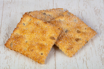 Tasty cracker cookies