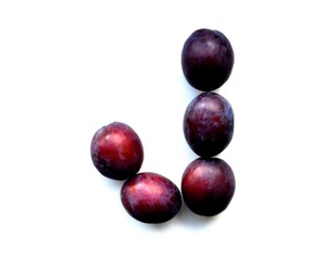 J from plums