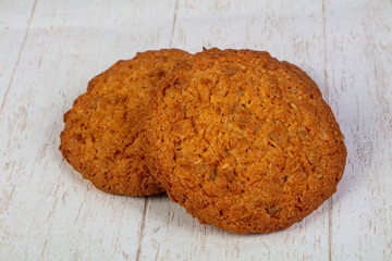 Sweet oat cookies