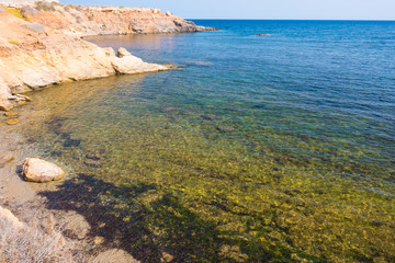 mediterranean sea beach, Spain