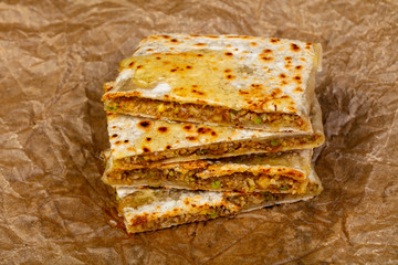 Turkish cuisine - gozleme