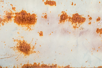 texture of rust on a metal old structure - obrazy, fototapety, plakaty