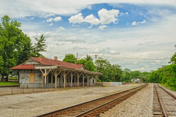 Old Abandoned Train Depot