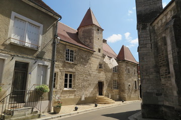 Fototapeta na wymiar Weinort Chablis, Burgund