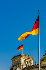 The Reichstag Building in Berlin, Germany is a historical building, constructed to house the imperial diet (Reichstag) of the German Empire.