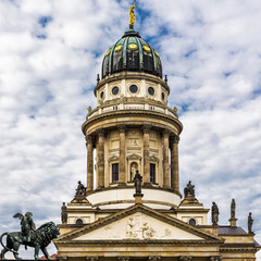 The Gendarmenmarkt is a square in Berlin and the site of an architectural ensemble including the...