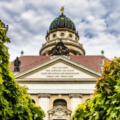 The Gendarmenmarkt is a square in Berlin and the site of an architectural ensemble including the...