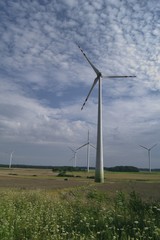 Farma wiatrowa na Pomorzu © Jarek Witkowski