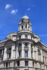 Fototapeta na wymiar London UK - Whitehall govermental landmarks