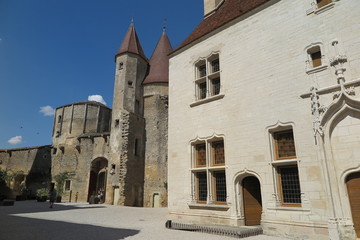 Fototapeta premium Chateauneuf-en-Auxois, Burgund