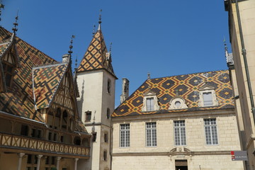 Hôtel-Dieu in Beaune , Burgund